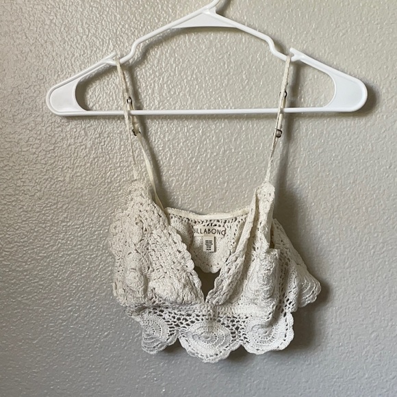 Billabong Crochet Bralette - Picture 1 of 2